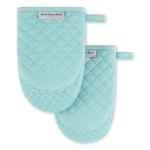 KitchenAid Mini Ofenhandschuhe 2er Set, Aqua