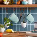 KitchenAid Mini Ofenhandschuhe 2er Set, Aqua