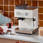 KitchenAid Espresso Maschine mit Mahlwerk, Porzellan Weiß