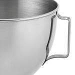 KitchenAid 4.5-Quart Edelstahl-Schüssel, Silber