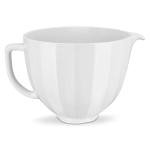 KitchenAid 5 Quart White Ceramic Mixing Bowl