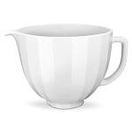 KitchenAid 5 Quart White Ceramic Mixing Bowl