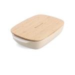 KitchenAid Rechteckige Backform mit Bambusdeckel 32 cm