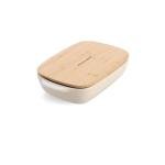 KitchenAid Rechteckige Backform mit Bambusdeckel 26 cm