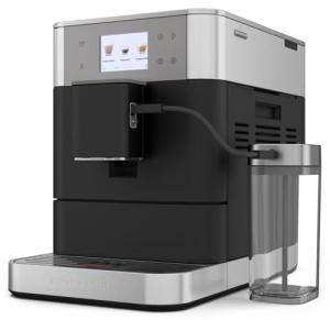 KitchenAid Kaffeevollautomat mit Milchbehälter, Schwarz