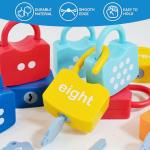 YYDeek Montessori Lock & Key Counting Toys