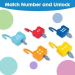YYDeek Montessori Lock & Key Counting Toys