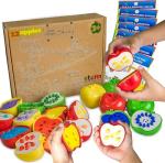Skoolzy Apple Sorting Toy for Toddlers