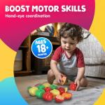Skoolzy Apple Sorting Toy for Toddlers