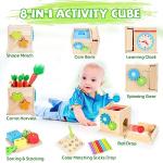 8-in-1 Montessori Wooden Activity Play Kit