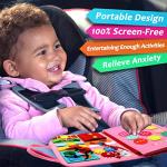 Qizfun Montessori Busy Board for Toddlers