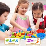 Counting Dinosaur Sorting Toys for Kids 3+