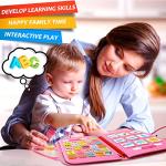 Qizfun Montessori Busy Board for Toddlers