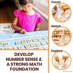 Little Bud Kids Counting Pegs Math Game