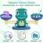 Dinosaur Math Balance Toys for Kids Ages 3+