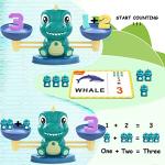 Dinosaur Math Balance Toys for Kids Ages 3+