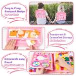 Montessori Busy Board for Toddlers - 20 Activities