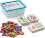 Wooden Alphabet Flash Cards & Letter Puzzle