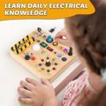 Joyreal Montessori Busy Board for Toddlers