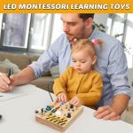 Joyreal Montessori Busy Board for Toddlers