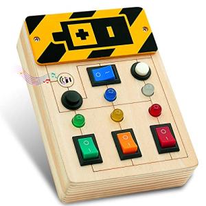 Montessori Busy Board for Toddlers and Preschoolers