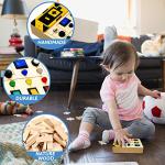Montessori Busy Board for Toddlers and Preschoolers
