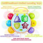 Musical Light-Up Ladybug Toy for Infants