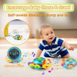 Musical Light-Up Ladybug Toy for Infants