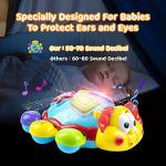 Musical Light-Up Ladybug Toy for Infants