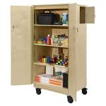 Kids 60" Storage Cabinet for Craft and Supplies