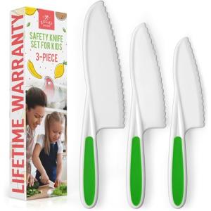 Kids Safe Knife Set for Cooking and Baking