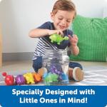 Snap-n-Learn Dinosaur Matching Toys for Toddlers