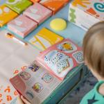 Kids Mosaic Art Kit with Tangram and Craft Supplies