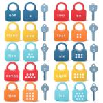 Dinhon Kids Matching Locks and Keys Learning Toy
