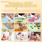 11-Piece Montessori Toddler Cooking Set