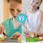 Wooden Toddler Knife Set with Cutting Board