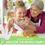 Kids Safe Knife Set for Cooking and Baking