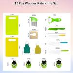 15-Piece Montessori Cooking Set for Kids