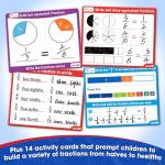 Magnetic Fraction Tiles and Circles Activity Set