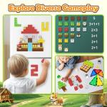 Magnetic Animal Blocks for Creative Building Fun