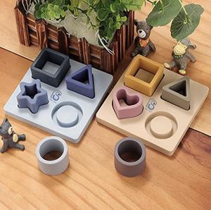 Silicone Shape Sorter Puzzle for Toddlers