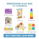 6-in-1 Montessori Educational Toys for Toddlers