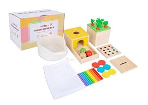 4-in-1 Montessori Play Kit for Toddlers