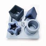 Silicone Shape Sorter Puzzle for Toddlers