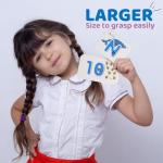 Wooden Alphabet Flash Cards & Letter Puzzle