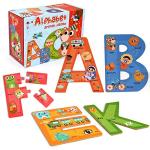 Wooden Alphabet Puzzle Set for Kids 3-5
