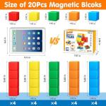 Magnetic Building Blocks for Kids Ages 3-8