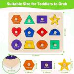 Montessori Shape Learning Puzzles for Toddlers