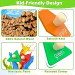 Montessori Shape Learning Puzzles for Toddlers