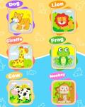 Wooden Animal Puzzles for Toddlers - 6 Pieces